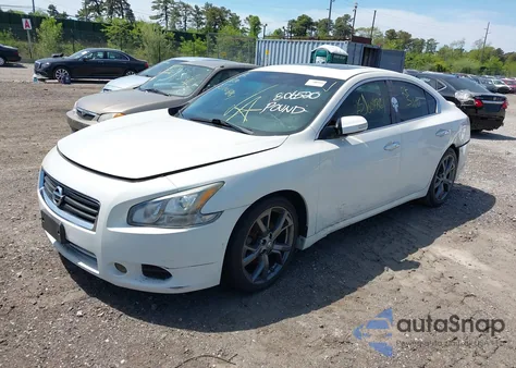 2013 Nissan Maxima 3.5 Sv z USA, uszkodzony, nr VIN 1N4AA5AP5DC806520